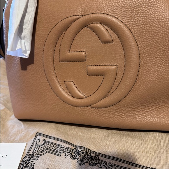 New Authentic Gucci SoHo tote - Picture 7 of 12
